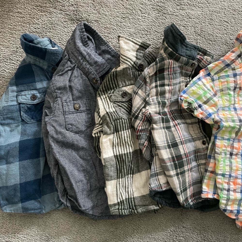18 months woven shirts